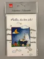 BSB Grußkarten Geburt – Baby - Geburtsanzeige - 5 Karten – 5 Umschläge – im