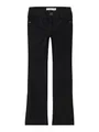 Name IT Mädchen Nkfpolly Boot 1142-au Noos Skinny-fit-Jeans, Black Denim, 98 EU