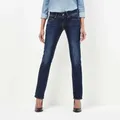 G-star Midge Saddle Mid Waist Straight Jeans Blau 25 / 28 Damen Blau 25