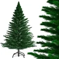 CASARIA® Weihnachtsbaum künstlich 140cm dichte Spitzen schneller Aufbau Metallständer naturgetreu schwer entflammbar grün Tannenbaum Edeltanne deko