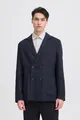 Casual Friday CFEdlund Herren Sakkos Anzugsjacke Jacke 100% Leinen Relaxed Fit