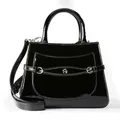 AIGNER Cavallo Handtasche Leder 28 cm  schwarz