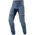 Trilobite Parado MONOLAYER blau Motorradjeans für Herren CE AAA Slim-Fit Tri-Stretcher Pro 5.0 mit Protektoren, 30/30