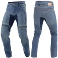 TRILOBITE Parado MONOLAYER blau Motorradjeans Herren CE AAA Slim-Fit Gr. 30/30