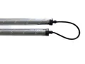 Gabionen Leuchte LED 360° 0,25m RGB + Warm Weiß mit Fernbedienung  -#7401