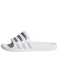 adidas Unisex Kinder Adilette Aqua Slides Kids, Cloud White / Silver Met / Cloud White, 29 EU