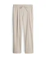 OPUS Damen Jogpants | Melosa City Wide verkürzte City Pants mit Komfortbund Natural Glaze, 38