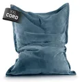 LUMALAND Sitzsack Classic XXL Cord 380 L - 140 x 180 cm - mit waschbarem Bezug