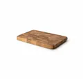 Continenta Schneidebrett Eiche Stirnholz 38 x 25 cm, Holz