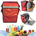 CoolQuest isolierte Kühltasche 42 Liter in Rot, Thermobox wasserdicht Picknick