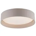 SCHÖNER WOHNEN-Kollektion LED-Deckenleuchte Tavoli Alu, Eisen, Stahl & Metall Beige Sand 28,5 cm