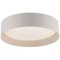 Schöner Wohnen Led-Deckenleuchte Tavoli, Sand, Metall, Kunststoff, 28.5x7x28.5 cm, Schutzklasse I (Erdungsanschluss), 3 Helligkeitsstufen, Lampen & Leuchten, Innenbeleuchtung, Leuchten nach Räumen, Schlafzimmerlampen