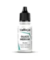 Vallejo Medium Veladuras Incoloro 18 ml - Ideal für transparente Lasuren und Effekte - Perfekt für Acrylmalerei - Hohe Qualität und einfache Anwendung - Teil Serie.