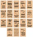 Edition Seidel Set 18 Postkarten Leben & Momente mit schönen Sprüchen gedruckt auf hochwertigem Kraftpapier - Karten mit Spruch - Liebe, Freundschaft, Leben, Motivation, Geburtstagskarten