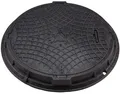 Schachtabdeckung Kanaldeckel Schachtdeckel DN600/750 A15 Eko™ Schwarz
