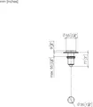 Dornbracht Air-Switch-Bedienknopf, runde Rosette, 10713970-33