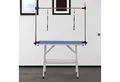 PawHut Hundeschermaschine Tierpflegetisch, Schertisch, höhenverstellbar, Pflegetisch, für Innenbereich, Blau