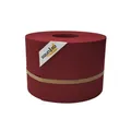 zaun|zu® Rille 50 Meter Rolle 19cm hoch | Sichtschutzstreifen PP für Doppelstabmatten UV-beständiger Sichtschutz | Zaunblende Made in Germany | Rillenstruktur Bordeauxrot 50m