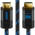 3m 8K HDMI Kabel 2.1 UHD 48G 8K@60Hz 4K@120Hz 1080p@240Hz HDR eARC DTS PS5 XBOX