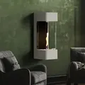 Noble Flame ZYKLON AIR [geschlossener Ethanolkamin]: Seidengrau
