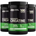 OPTIMUM ON CREATINE 100 % REIN – 634 g –186 PORTIONEN– Muskelwachstum- KREATIN