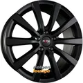 4x PLATIN P 66 Schwarz Matt 8x19 ET32,6 5x112 Alufelgen 19 Zoll