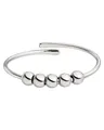 Purelei Shade Anxiety Ring - Fidget – New Generation - Damenring aus langlebigem Edelstahl – Wasserfeste Ringe – in verstellbaren Größen erhältlich von 50-56 - Damenschmuck (Silver)