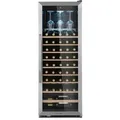 Klarstein Vinamour 46 Uno Weinkühlschrank 1 Zonen 155 L/46 Fl. 4-18 °C Edelstahl Edelstahl