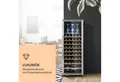 Klarstein Weinkühlschrank Vinamour 46 bottle Uno, für 46 Standardflaschen á 0,75l,Wein Flaschenkühlschrank Weintemperierschrank Weinschrank Kühlschrank