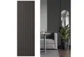 SONIDO 3D Wandpaneel XXL Akustikpaneele mit FSC®-zertifiziertem Eiche Echtholzfurnier, BxL: 56,00x244,00 cm, 1,36 qm, (Packung, 1,366 m², Versandkostenfreie Lieferung) 15 XXL Echtholz-Dekoleisten mit schwarzem 9mm Filz-Akustikträger