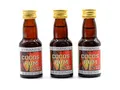 Cocos Rum (Malibu) 3x25 ml – alkoholfreier, Essenz für Wodka, Aroma für Kuchen
