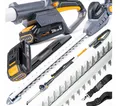 Akku Heckenschere Teleskop 20 V 410 mm Gartenschere Strauchschere Äste Gerät