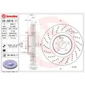 BREMBO 2x Bremsscheibe vorne Ø360mm belüftet für Mercedes SL SLC R230 R129 R172