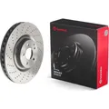 2x Brembo 09.A819.11 Bremsscheibe für MERCEDES BENZ E KLASSE S SL SLC SLK W221