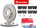 BREMBO BREMSENSATZ KOMPLETT VORNE Ø 360mm WK MERCEDES AMG W211 S211 SL R230