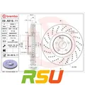 2x Brembo Bremsscheibe PRIME LINE - UV Coated 09.A819.11 Höhe 65 mm