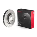 2x BREMBO Bremsscheibe PRIME LINE - UV Coated 09.A819.11 für MERCEDES KLASSE SL
