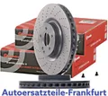 2x BREMBO Bremsscheiben VORNE MERCEDES-BENZ CLS C219 E / S KLASSE W211 W221 R230