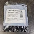 500 Stück 2x 1,5 mm² TWIN-Aderendhülsen isoliert schwarz von powerpreis24de