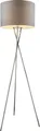 Globo Lighting Stehleuchte Metall verchromt, 1x E27