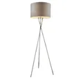 GLOBO LIGHTING Stehlampe, Leuchtmittel nicht inklusive, Steh Leuchte Wohnraum Stativ Strahler Beistell Lese Lampe Textil