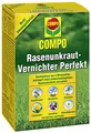 Compo Rasen Unkrautvernichter Perfekt, Vernichtung von schwerbekämpfbaren Unkräutern, Konzentrat, 3 x 200 ml (600m²)