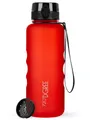 720°DGREE Trinkflasche Trinkflasche uberBottle softTouch mit Sieb watermelon red 1,5l