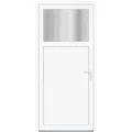 Panto Nebeneingangstür K401 Weiß 98 cm x 208 cm DIN R