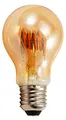 McShine - LED Leuchtmittel Filament Glühlampe dimmbar | Retro | Vintage LED-Glühbirne E27, 6W, 420 lm, warmweiß, 2200K, Stimmungslicht Beleuchtung goldenes Glas