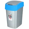 Curver Flip Bin 10L Abfallbehälter, blau