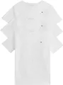 Tommy Hilfiger Herren 3er Pack T-Shirts Kurzarm Slim Fit, Weiß (White/White/White), XXL