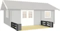 Lasita Maja Terrasse Caroline Terrasse Carbongrau, Farbe:carbongrau