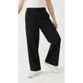Name It Schlupfhose NKFNALINNA WIDE PANT NOOS Materialmix, weiter Beinschnitt schwarz 146