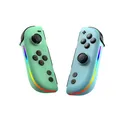 Für Nintendo Switch Split Controller mit Hall Joysticks und RGB Grün Blau